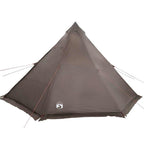 Tenda Familiare Tipi per 8 Persone Marrone Impermeabile
