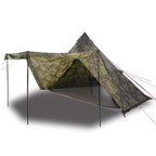 Tenda Familiare Tipi per 8 Persone Mimetica Impermeabile