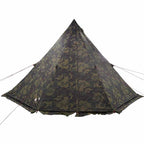 Tenda Familiare Tipi per 8 Persone Mimetica Impermeabile