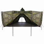 Tenda Familiare Tipi per 8 Persone Mimetica Impermeabile