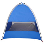 Tenda da Spiaggia 3 Persone Azzurra Impermeabile