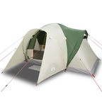 Tenda da Campeggio a Cupola per 6 Persone Verde Impermeabile