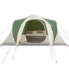 Tenda da Campeggio a Cupola per 6 Persone Verde Impermeabile