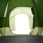 Tenda da Campeggio a Cupola per 6 Persone Verde Impermeabile