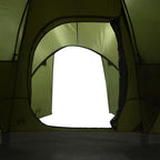Tenda Familiare a Cupola 6 Persone Verde Oliva Impermeabile