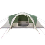 Tenda da Campeggio a Cupola per 6 Persone Verde Impermeabile