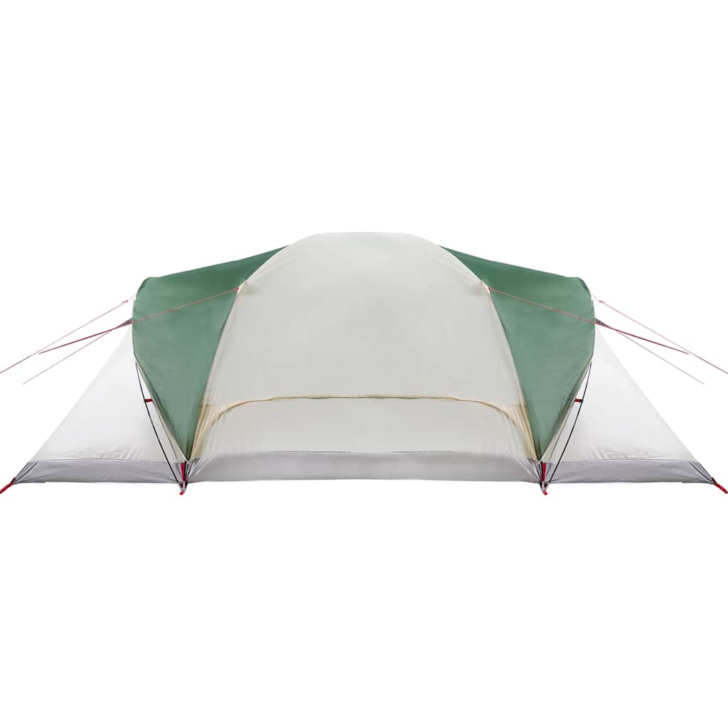 Tenda da Campeggio a Cupola per 6 Persone Verde Impermeabile