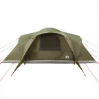 Tenda Familiare a Cupola 6 Persone Verde Oliva Impermeabile