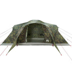 Tenda da Campeggio a Cupola per 6 Persone Mimetica Impermeabile