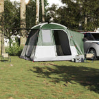 Tenda da Campeggio per Auto per 4 Persone Verde Impermeabile