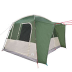 Tenda da Campeggio per Auto per 4 Persone Verde Impermeabile