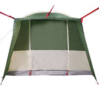 Tenda da Campeggio per Auto per 4 Persone Verde Impermeabile