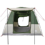 Tenda da Campeggio per Auto per 4 Persone Verde Impermeabile