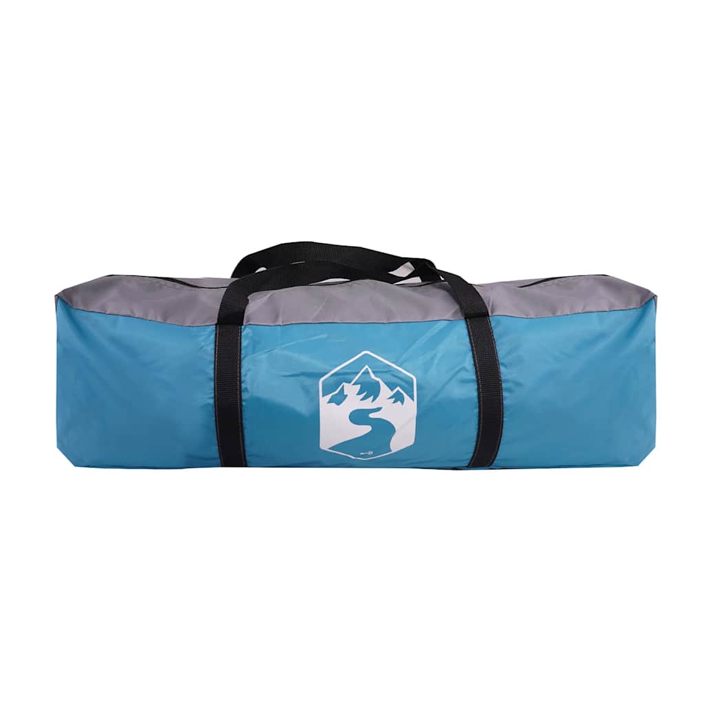 Tenda da Campeggio da Auto per 4 Persone Blu Impermeabile