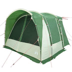Tenda da Campeggio per Auto per 4 Persone Verde Impermeabile