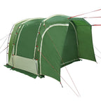 Tenda da Campeggio per Auto per 4 Persone Verde Impermeabile