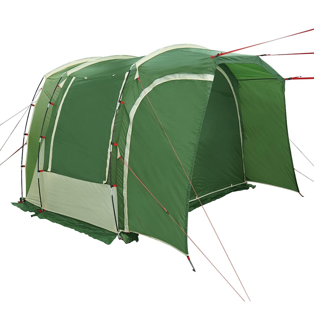 Tenda da Campeggio per Auto per 4 Persone Verde Impermeabile