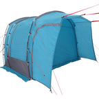 Tenda da Campeggio da Auto per 4 Persone Blu Impermeabile