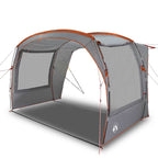Tenda da Campeggio per Auto Grigio e Arancione Impermeabile