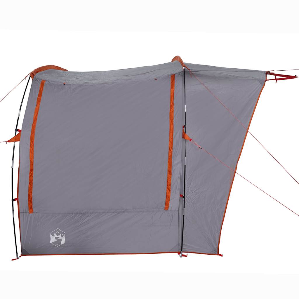 Tenda da Campeggio per Auto Grigio e Arancione Impermeabile