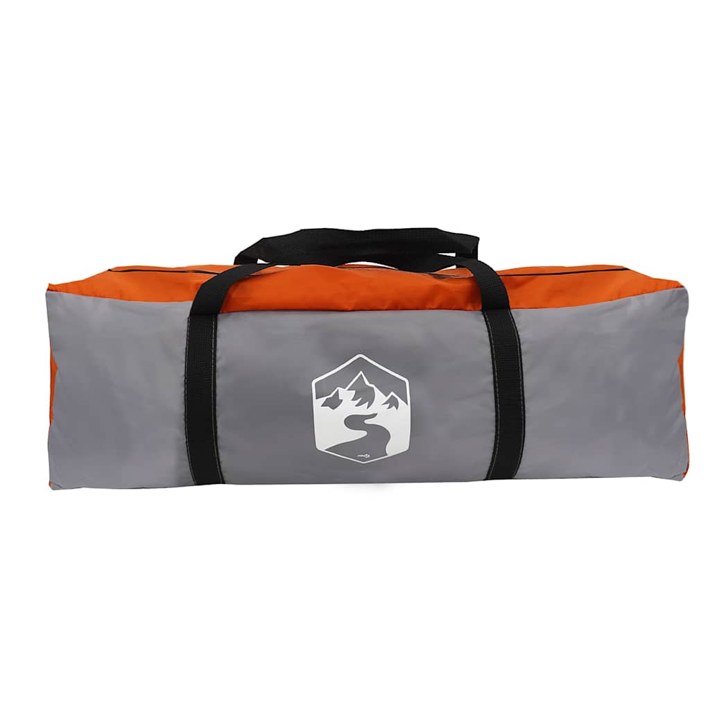 Tenda da Campeggio per Auto Grigio e Arancione Impermeabile