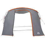Tenda da Campeggio per Auto Grigio e Arancione Impermeabile