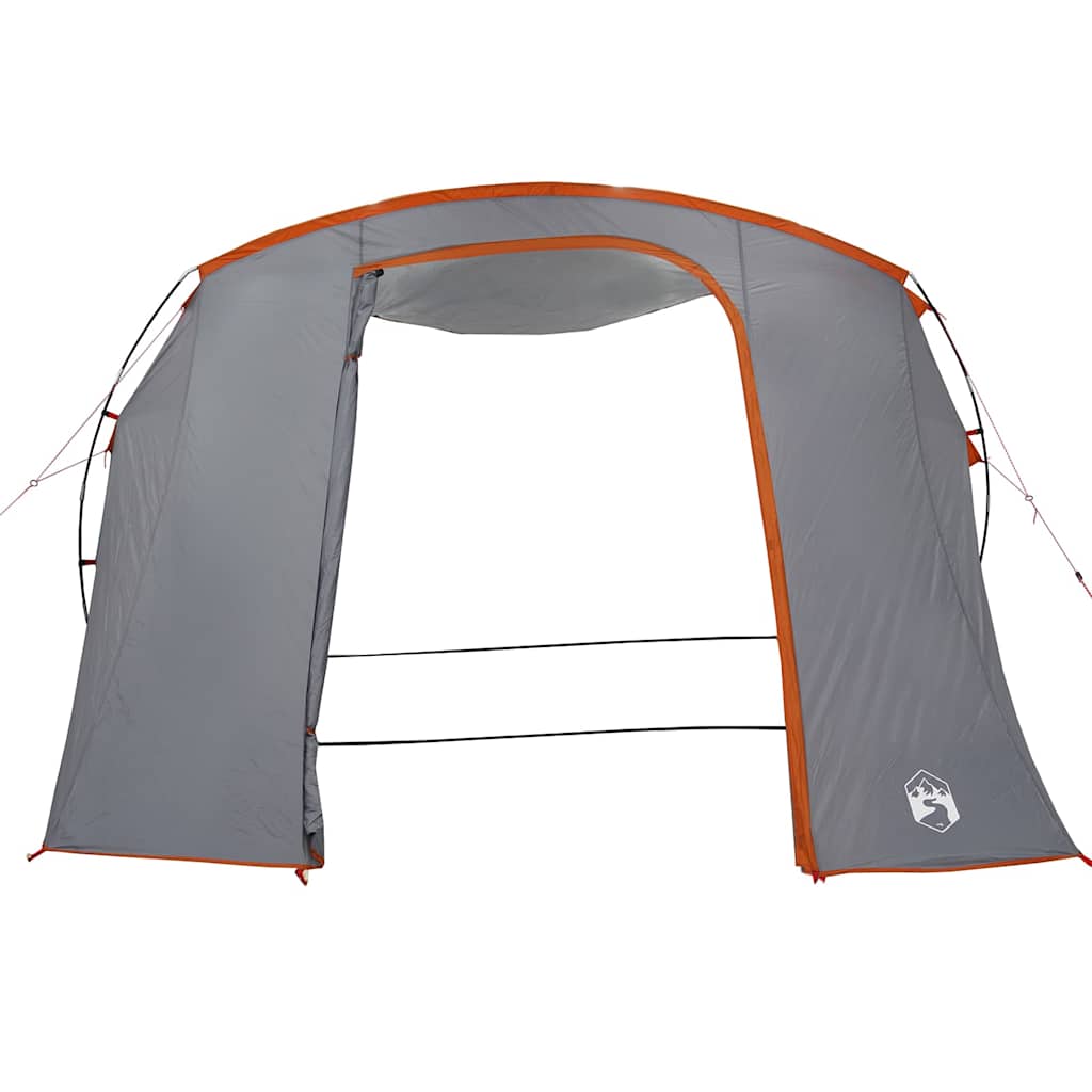 Tenda da Campeggio per Auto Grigio e Arancione Impermeabile