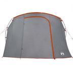 Tenda da Campeggio per Auto Grigio e Arancione Impermeabile