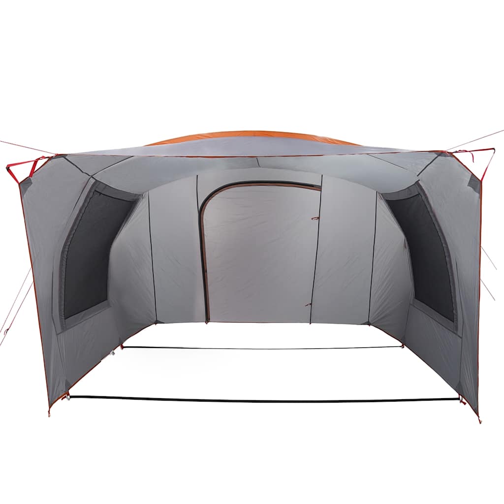 Tenda da Campeggio per Auto Grigio e Arancione Impermeabile