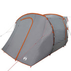 Tenda da Campeggio per Auto Grigio e Arancione Impermeabile