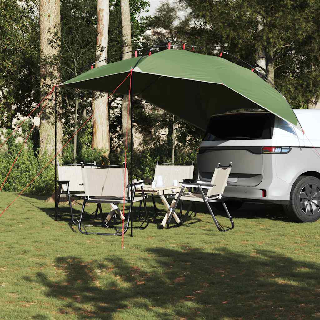 Tenda da Campeggio per Auto Verde Impermeabile