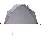 Tenda da Campeggio per Auto Grigio e Arancione Impermeabile