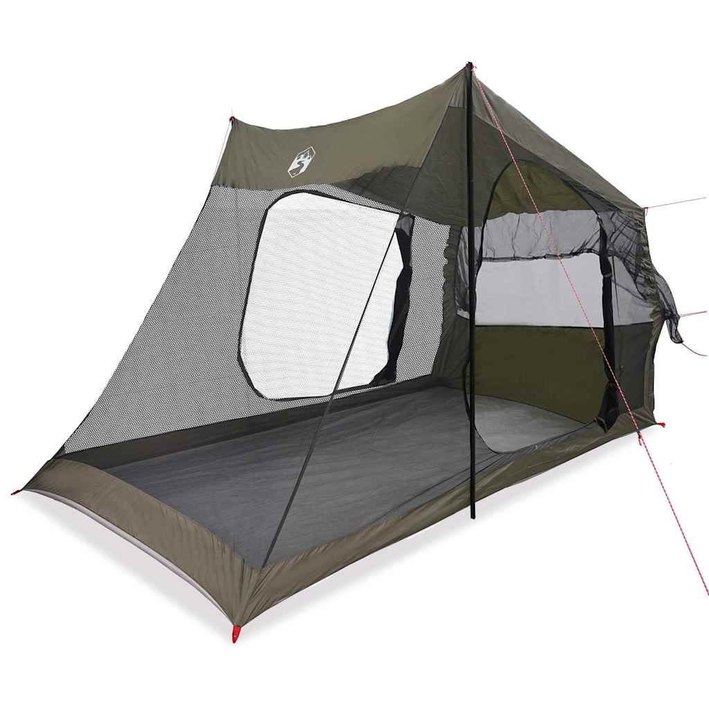 Tenda per Auto per 2 Persone Verde Oliva Impermeabile