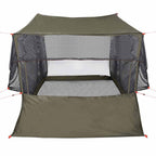 Tenda per Auto per 2 Persone Verde Oliva Impermeabile