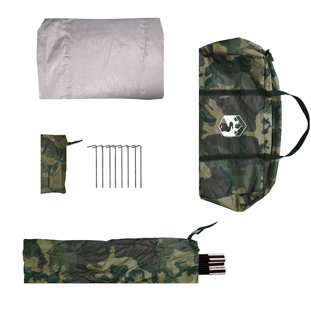 Tenda per Auto per 2 Persone Mimetica Impermeabile