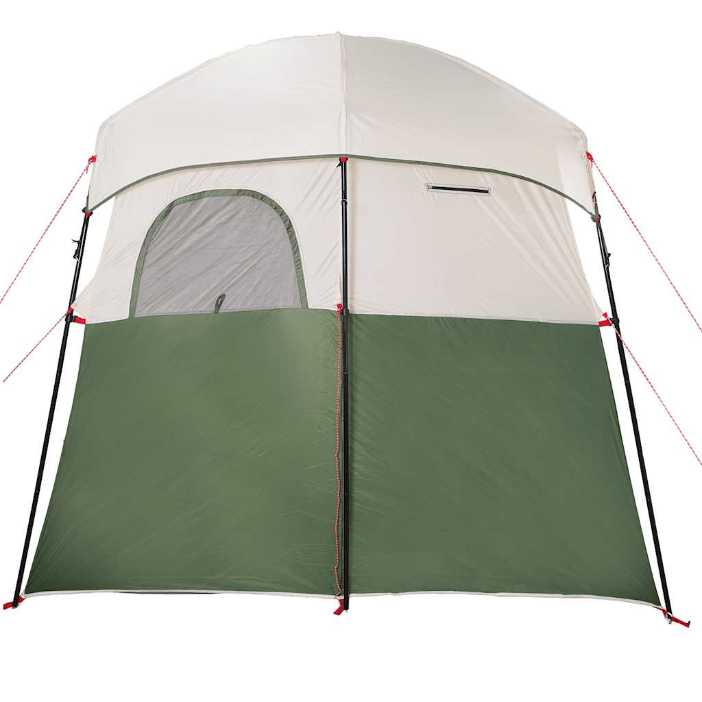 Tenda da Doccia per 2 Persone Verde Impermeabile