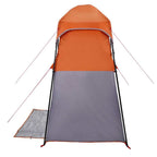Tenda da Doccia 2 Persone Grigio e Arancione Impermeabile