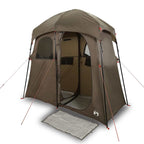 Tenda da Doccia per 2 Persone Marrone Impermeabile
