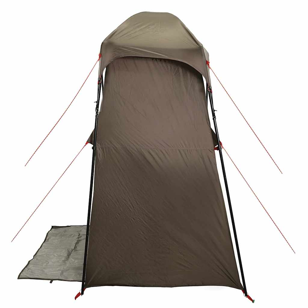 Tenda da Doccia per 2 Persone Marrone Impermeabile