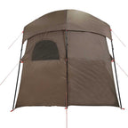 Tenda da Doccia per 2 Persone Marrone Impermeabile