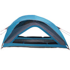 Tenda da Campeggio per 1 Persona Blu Impermeabile