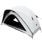 Tenda Campeggio 1 Persone Bianca Tessuto Oscurante Impermeabile