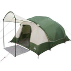 Tenda Familiare a Tunnel per 8 Persone Verde Impermeabile
