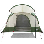 Tenda Familiare a Tunnel per 8 Persone Verde Impermeabile