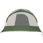 Tenda Familiare a Tunnel per 8 Persone Verde Impermeabile