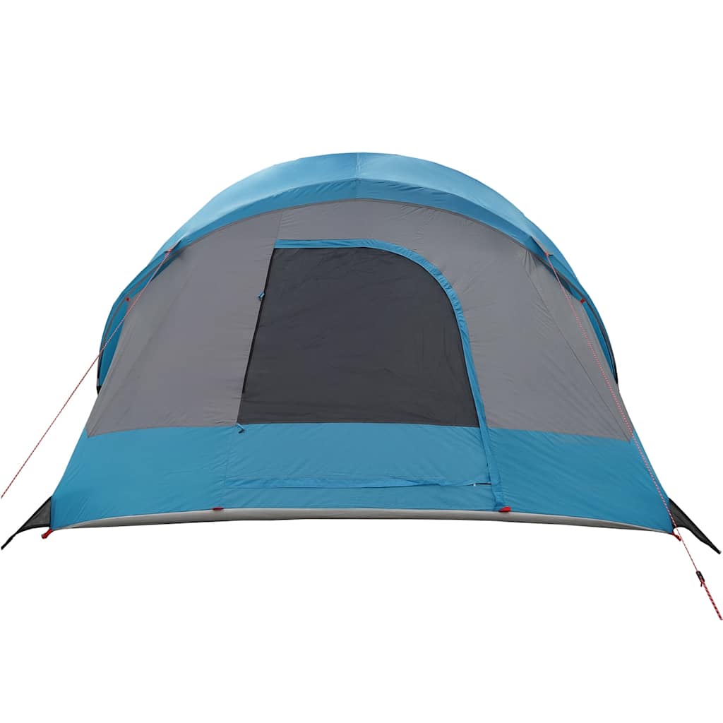 Tenda Familiare a Tunnel per 8 Persone Blu Impermeabile