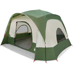 Tenda Familiare Cabina per 6 Persone Verde Impermeabile