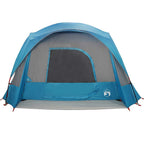 Tenda Familiare Cabina per 6 Persone Blu Impermeabile