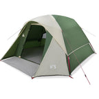 Tenda Familiare Cabina per 6 Persone Verde Impermeabile