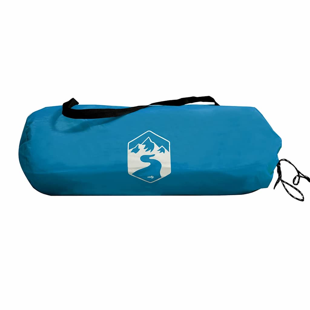 Tenda Familiare Cabina per 6 Persone Blu Impermeabile